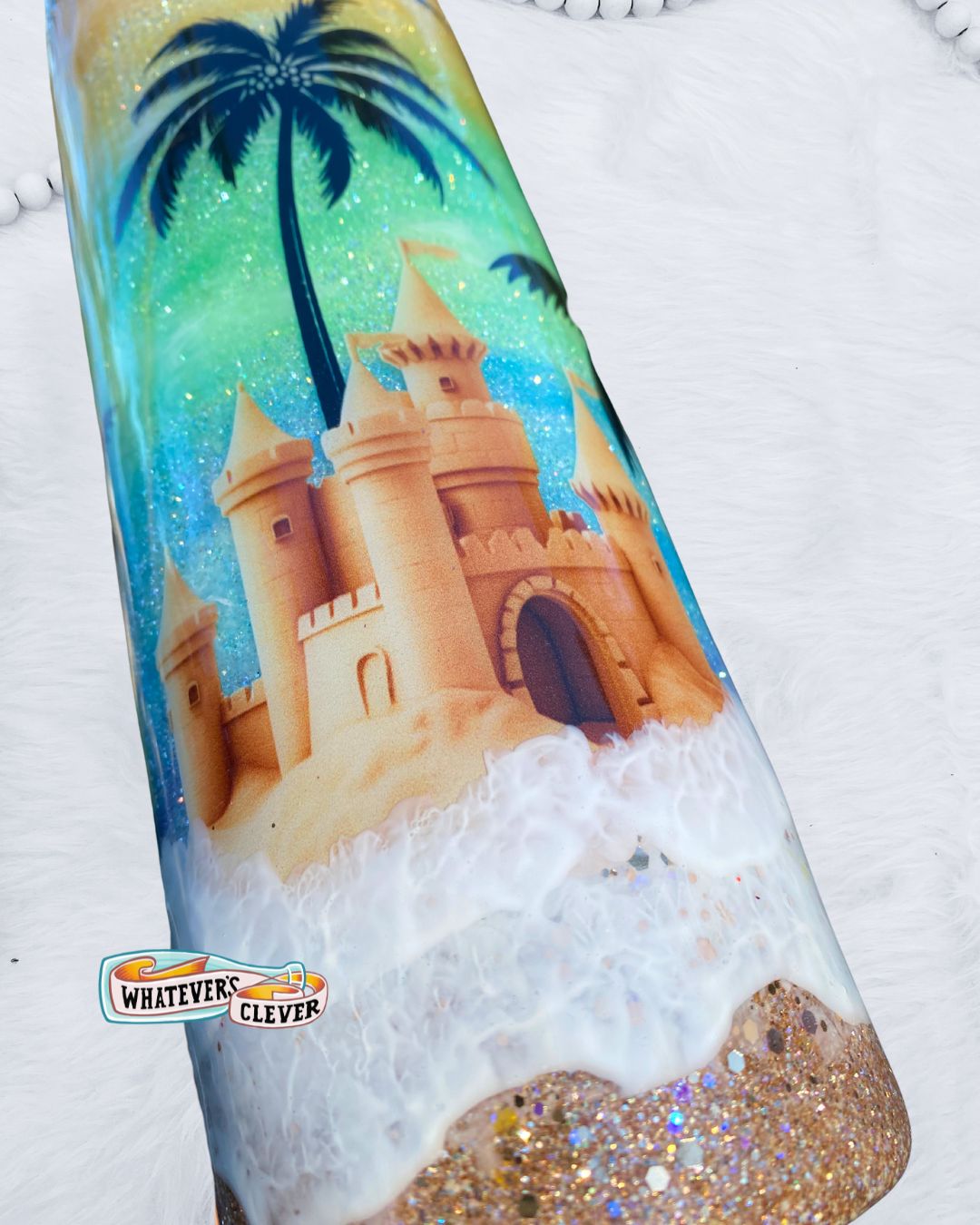 32oz Pastel Sandcastle Tumbler
