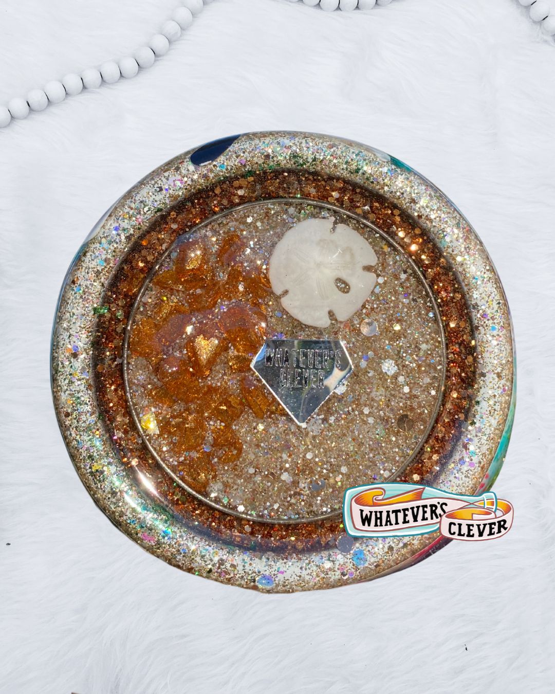 32oz Mixed Media Beach Tumbler