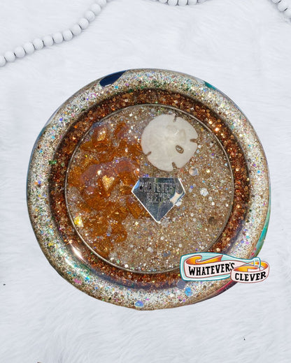 32oz Mixed Media Beach Tumbler
