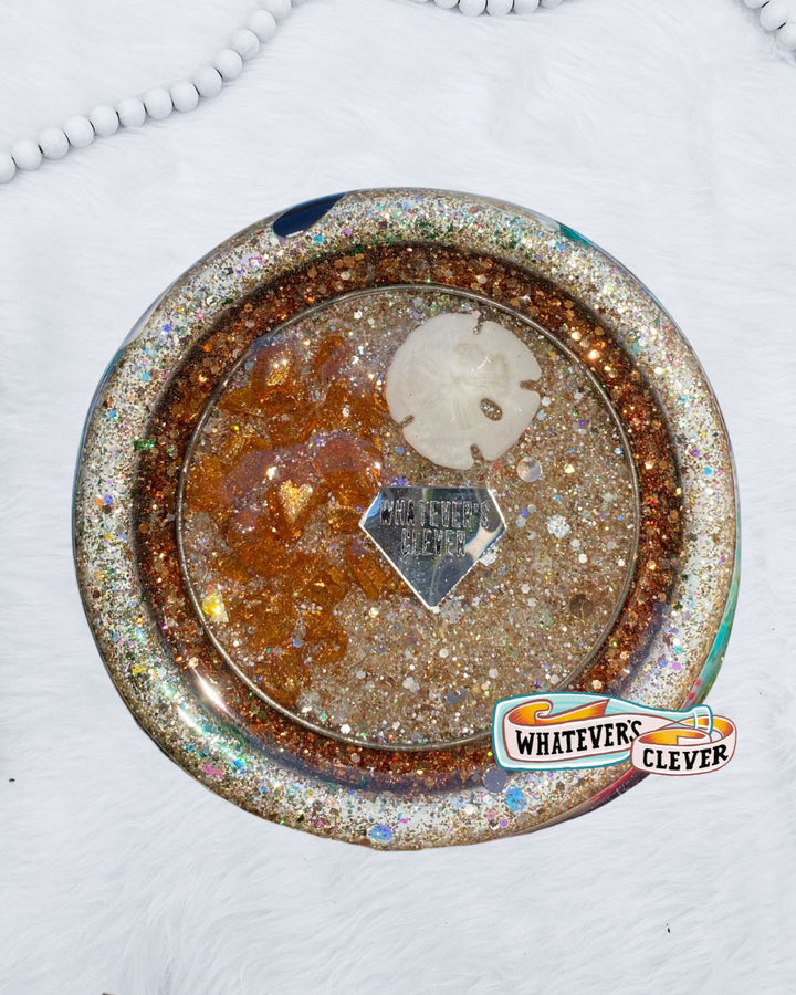 32oz Mixed Media Beach Tumbler