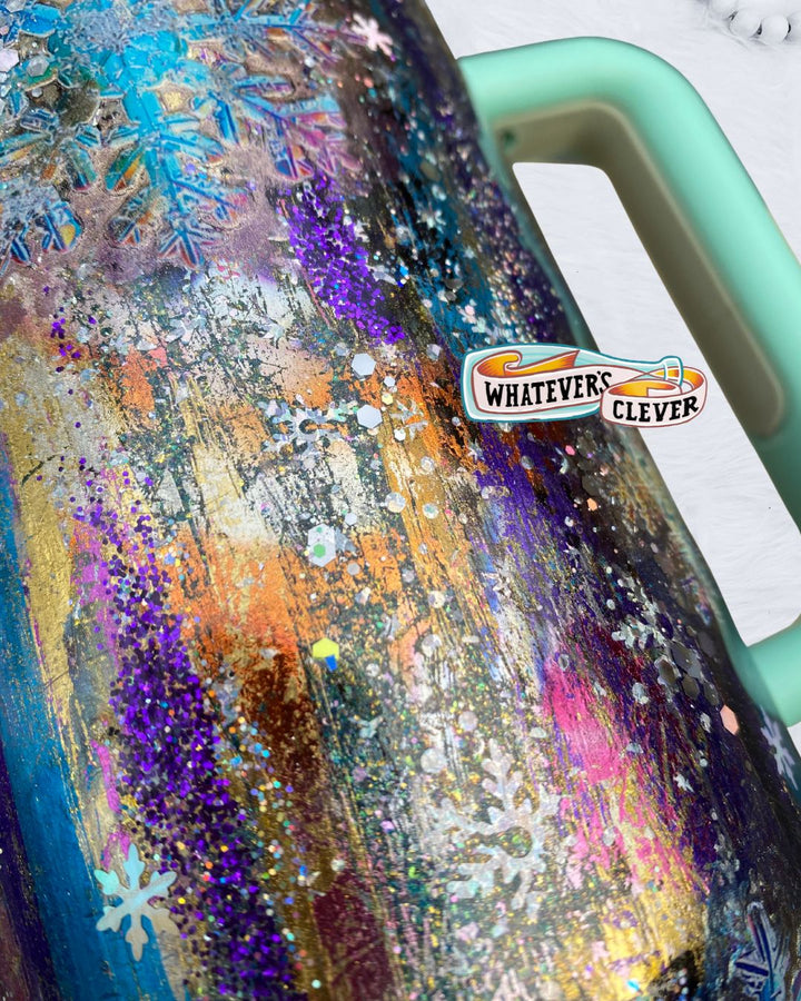 40oz Snowflake Tumbler