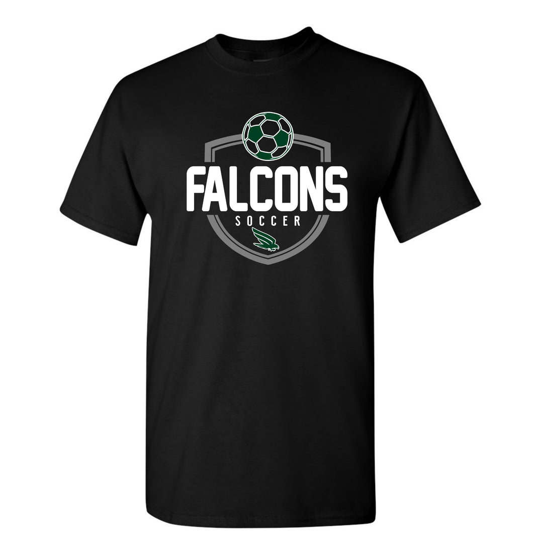 Falcons Soccer Tee - Black
