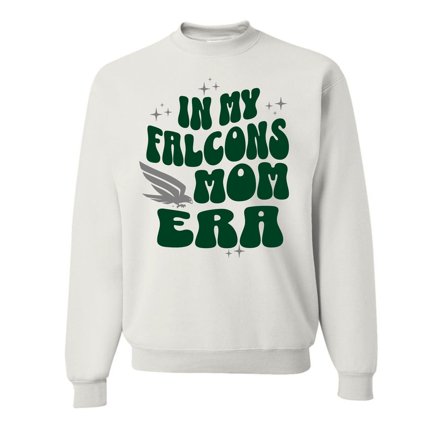 Falcons Mom Era Crewneck