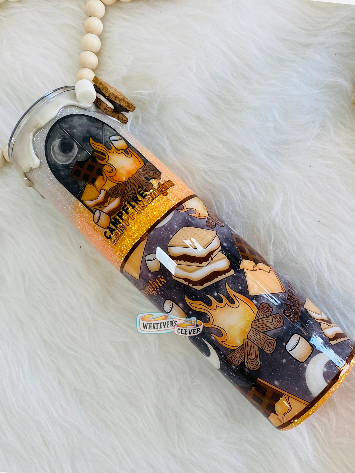32oz Campfire and Smores Tumbler