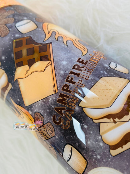 32oz Campfire and Smores Tumbler