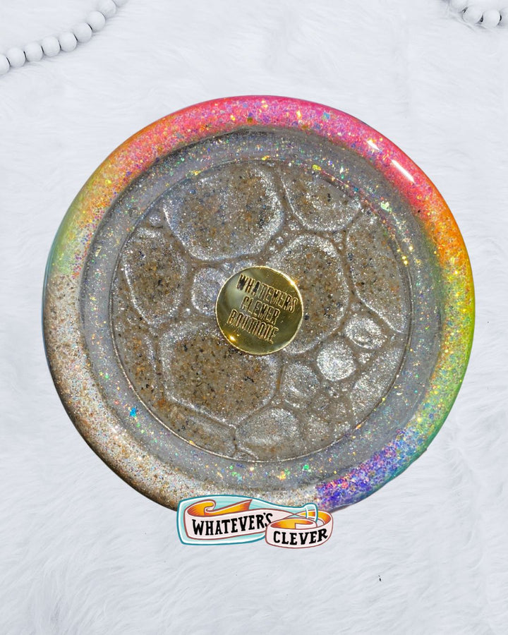 32oz Neon Beach Palm Tumbler