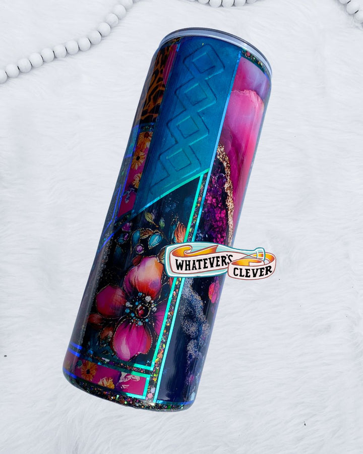 24oz Mixed Media Tumbler