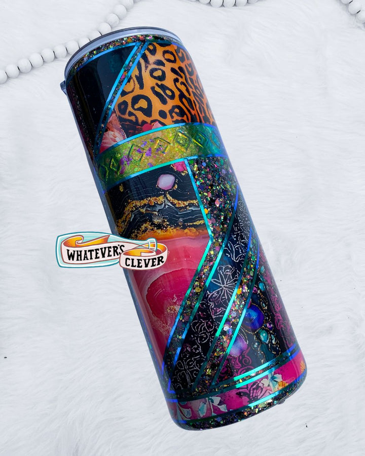 24oz Mixed Media Tumbler