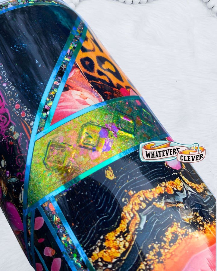 24oz Mixed Media Tumbler