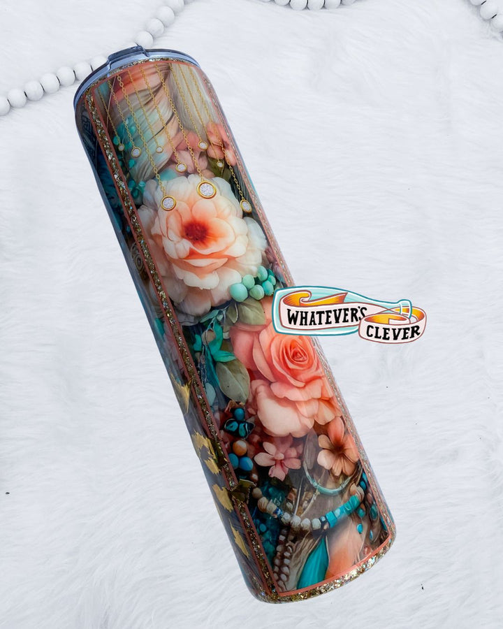 32oz Elegant Mixed Media Tumbler