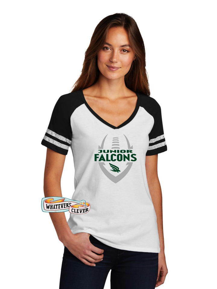 Junior Falcons V-Neck Tee