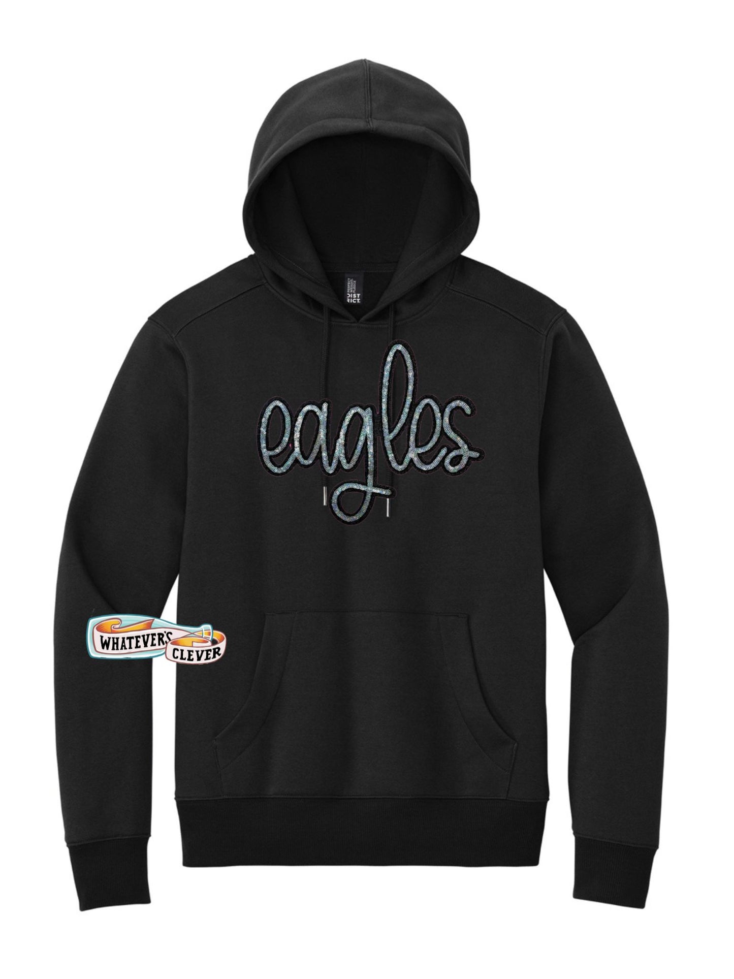 Eagles Hoodie with Sequins Embellishment