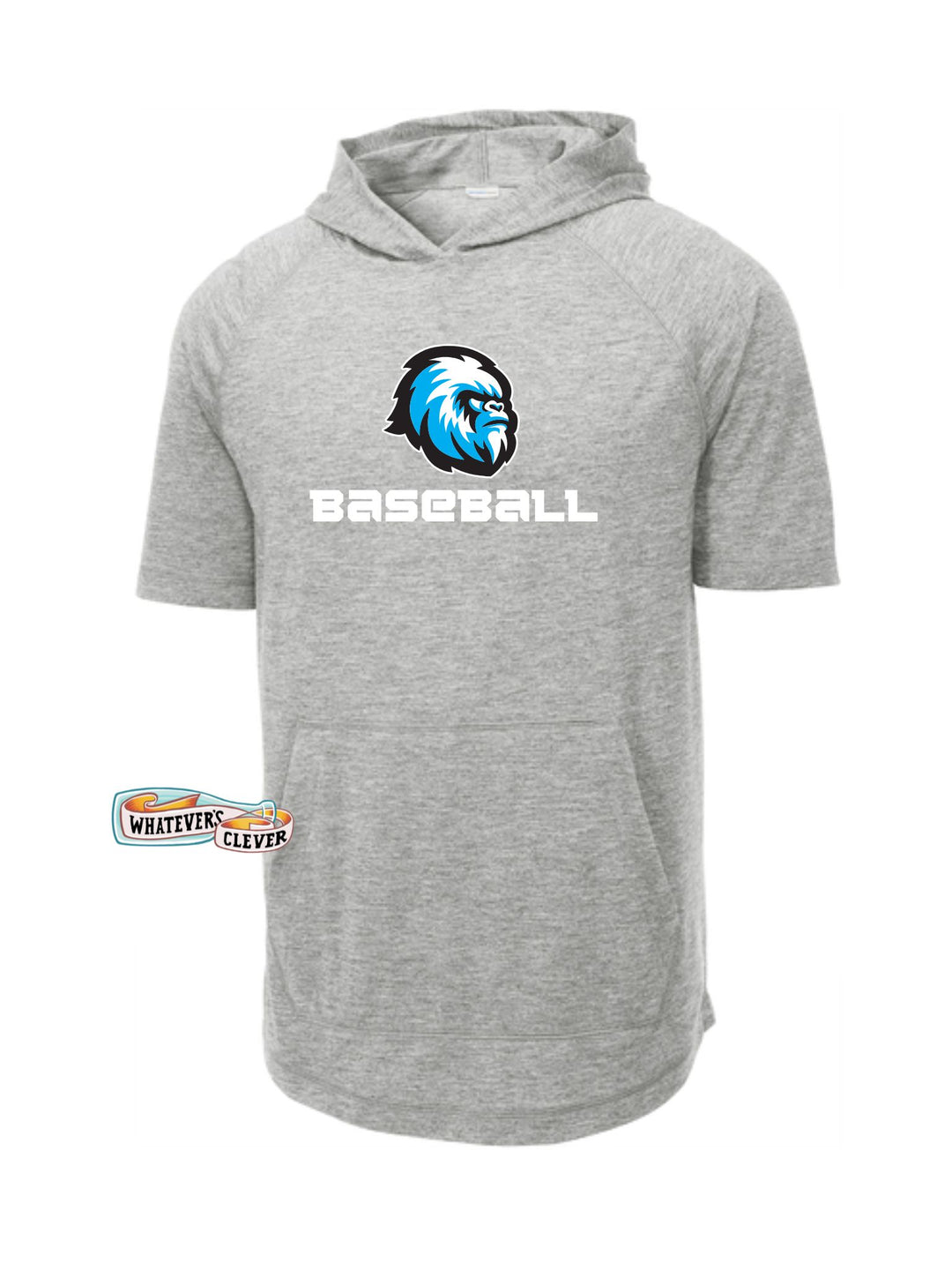 Yeti Baseball Short Sleeve Hoodie