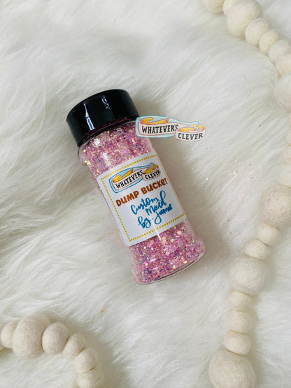 Light Pink Mini Chunky - Whatever’s Clever Dump Bucket