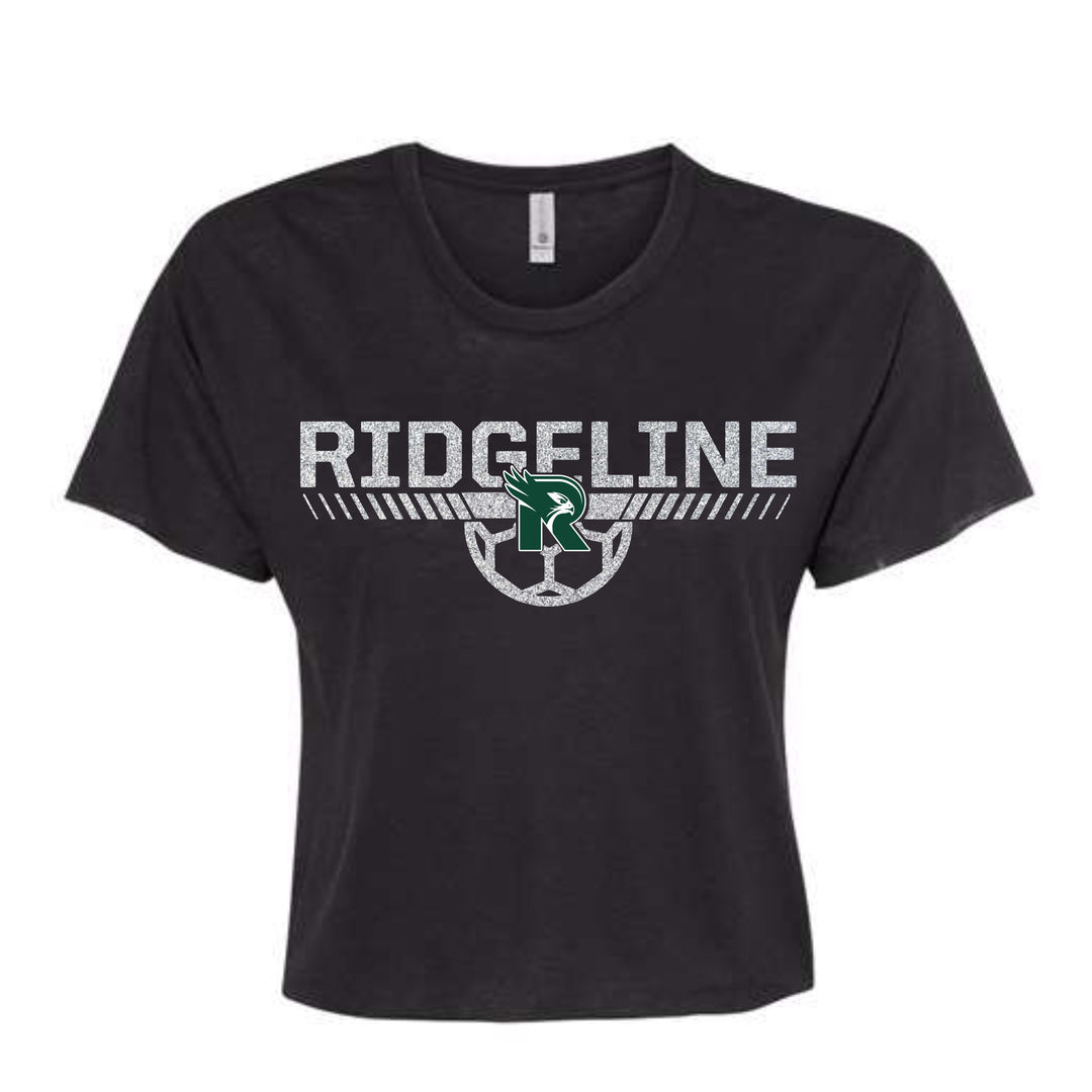 Glitter Ridgeline Soccer Crop Top