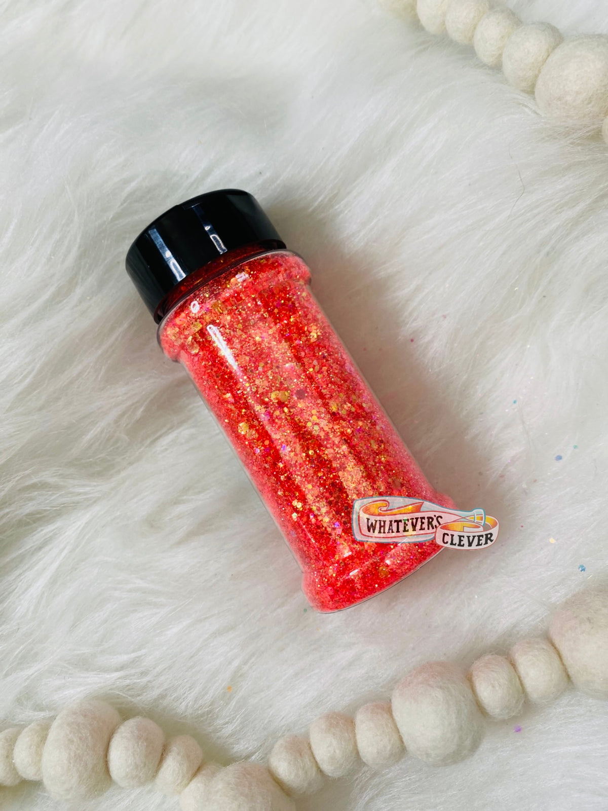 Neon Watermelon Chunky - Whatever’s Clever Dump Bucket