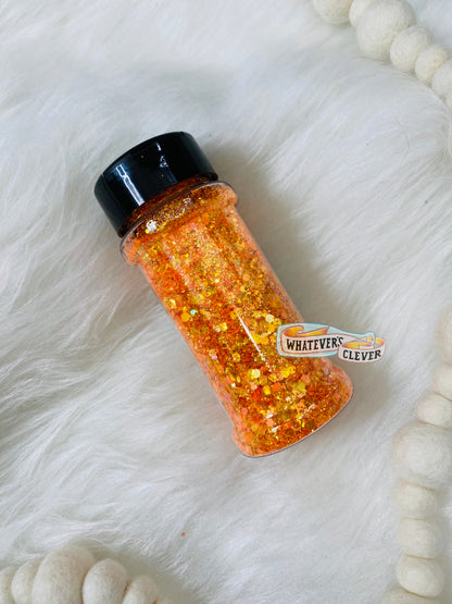 Neon Orange Chunky - Whatever’s Clever Dump Bucket