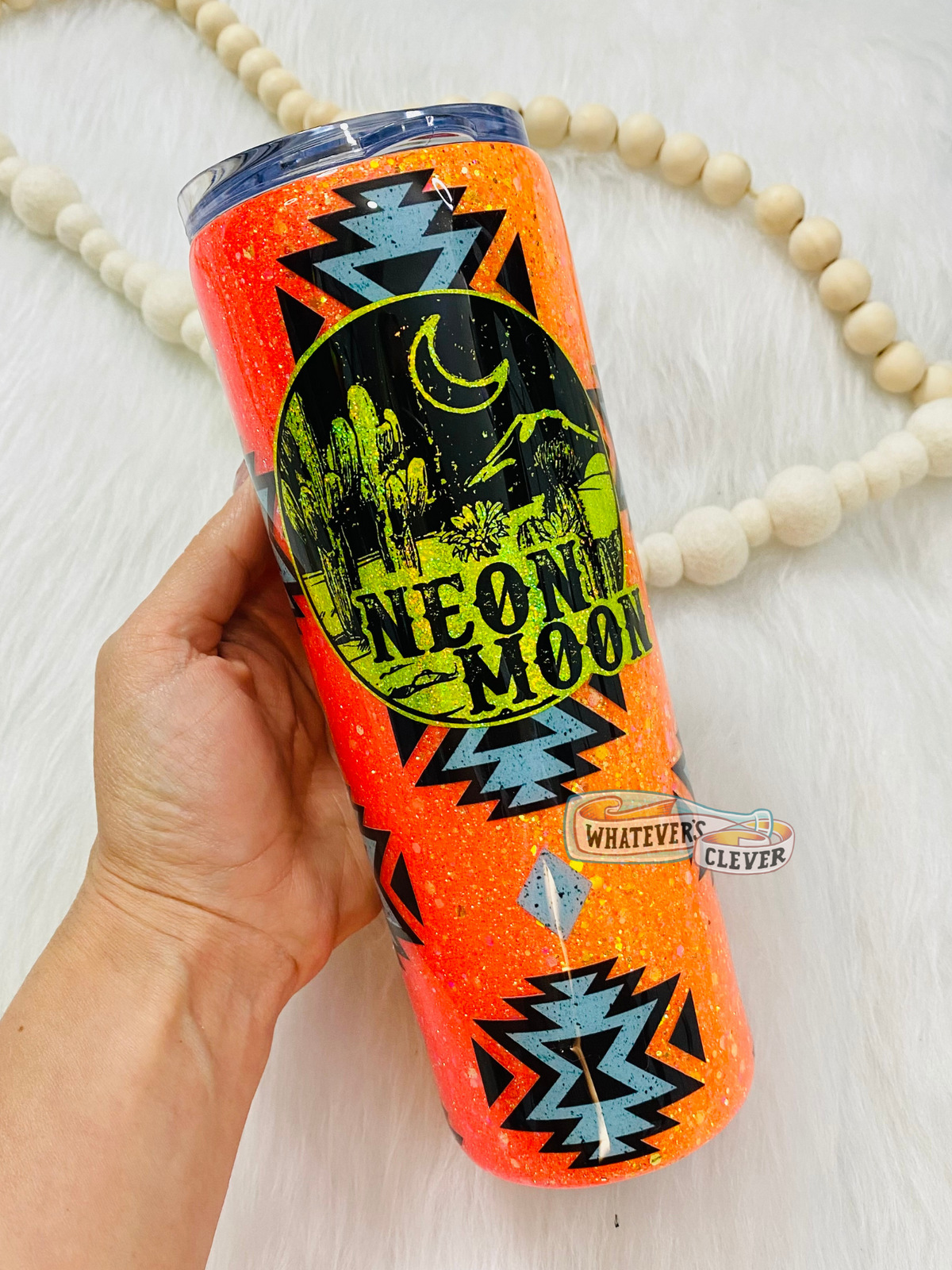 Neon Watermelon Chunky - Whatever’s Clever Dump Bucket