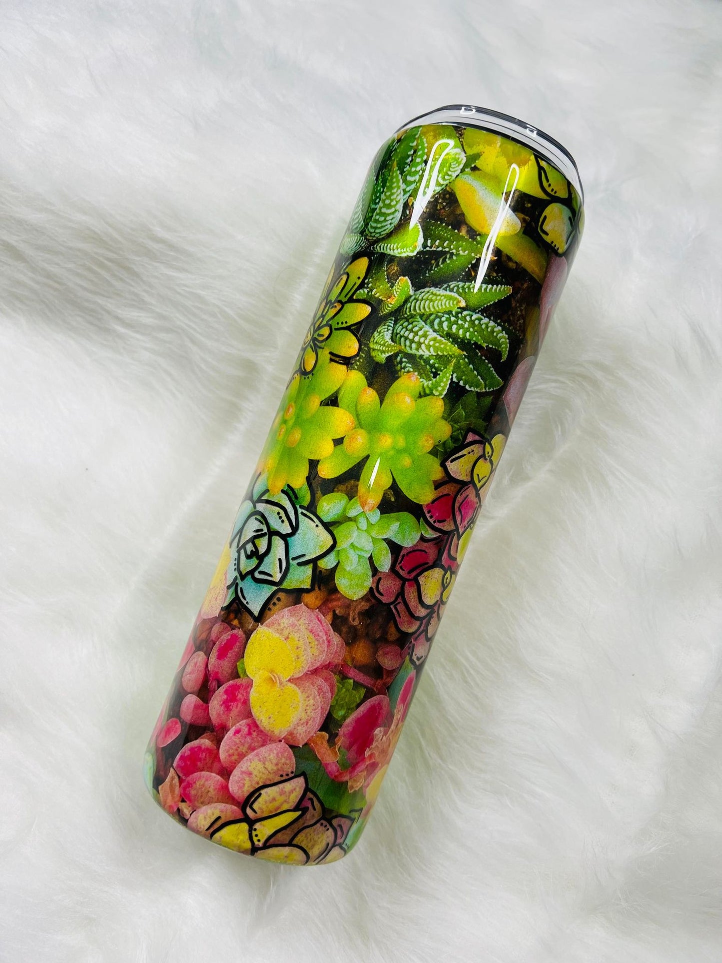30oz Succulent and Grace Tumbler