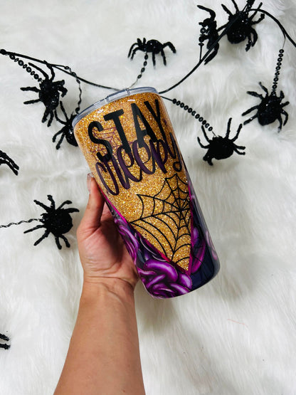 22oz Stay Creepy Tumbler