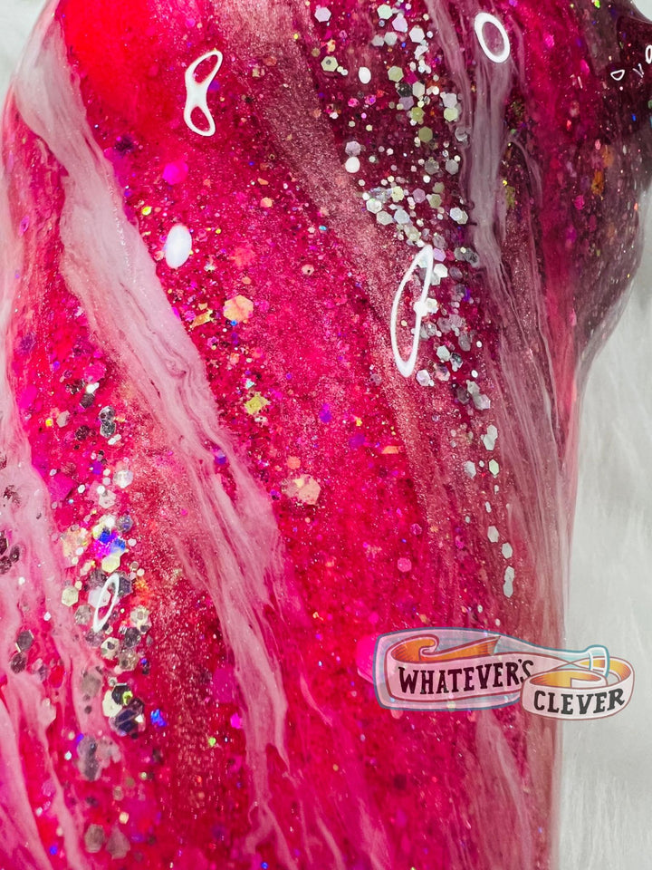 Magenta - Whatever's Clever Dump Bucket Glitter