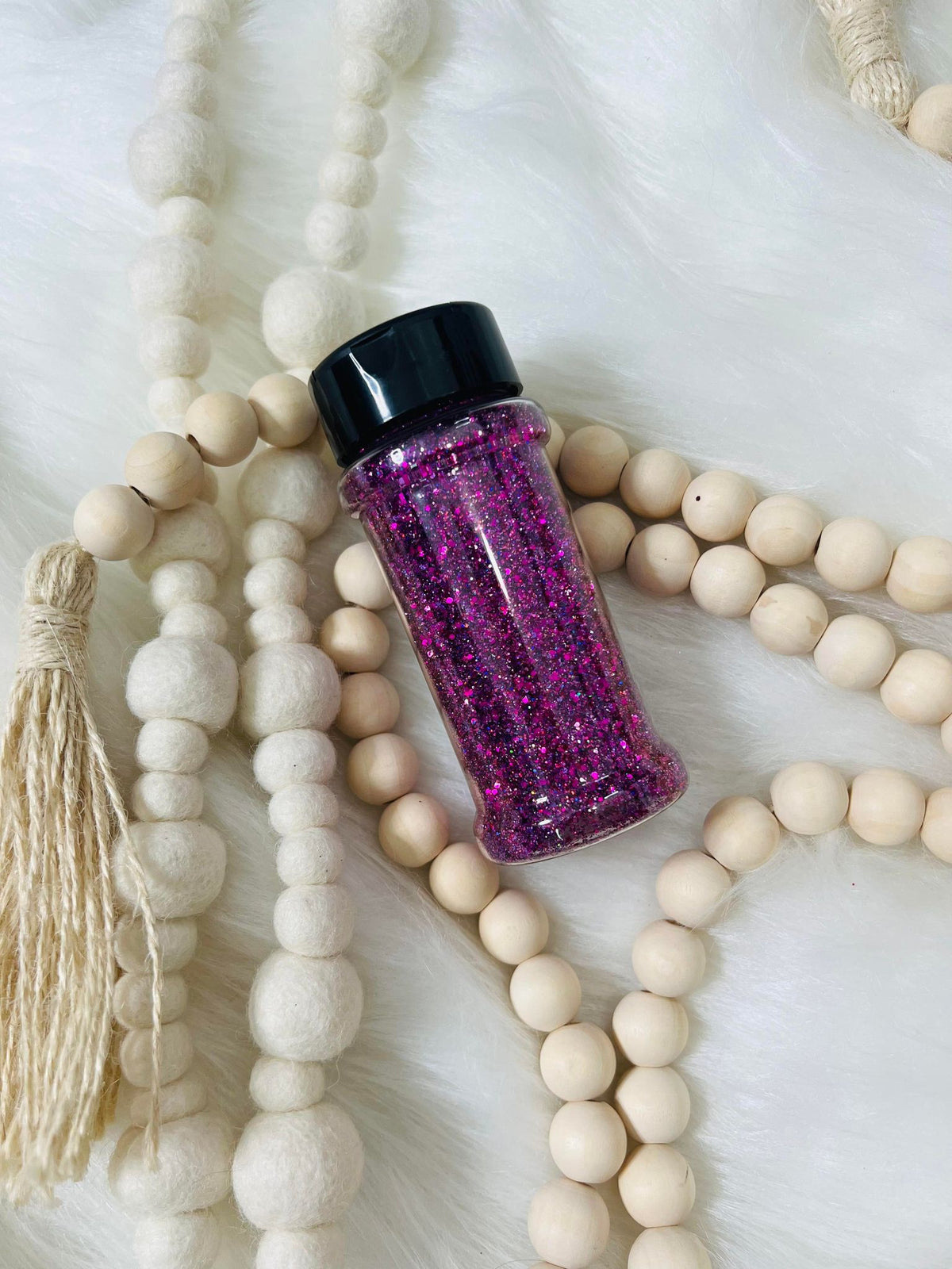Fuchsia - Whatever's Clever Dump Bucket Glitter