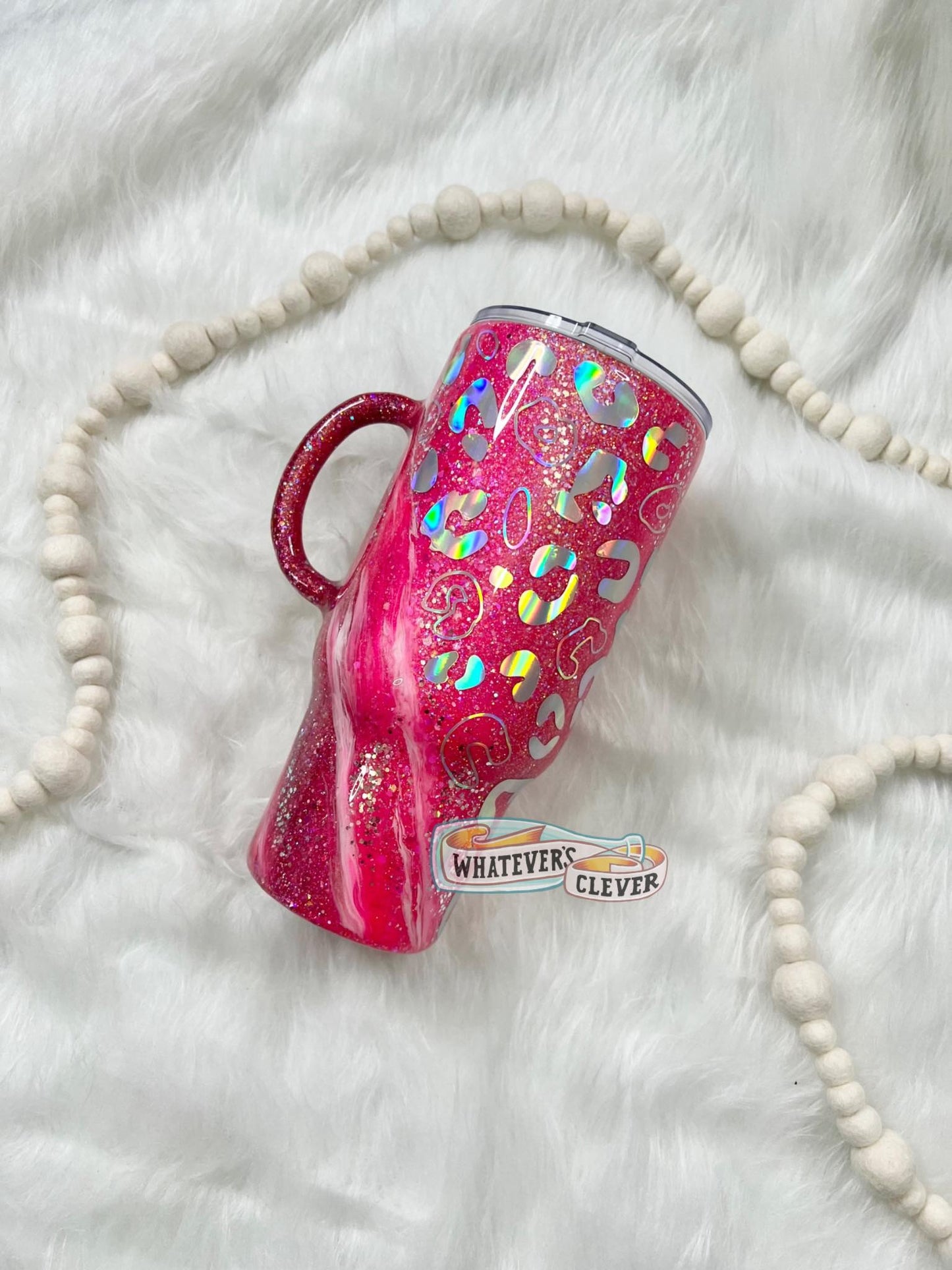 Magenta - Whatever's Clever Dump Bucket Glitter