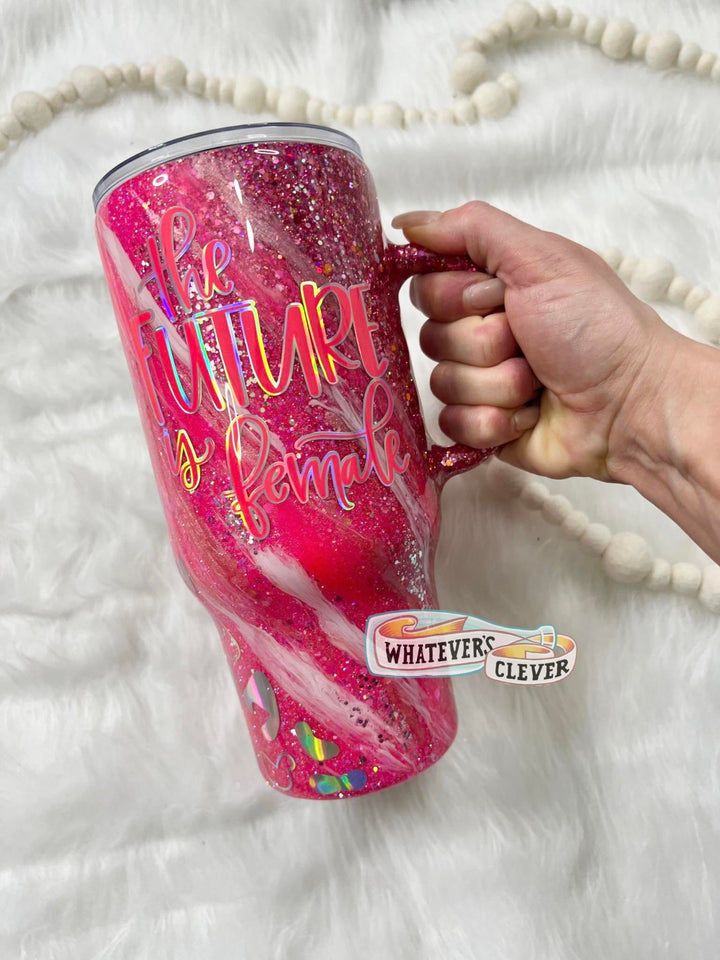 32oz The Future is Female Tumbler