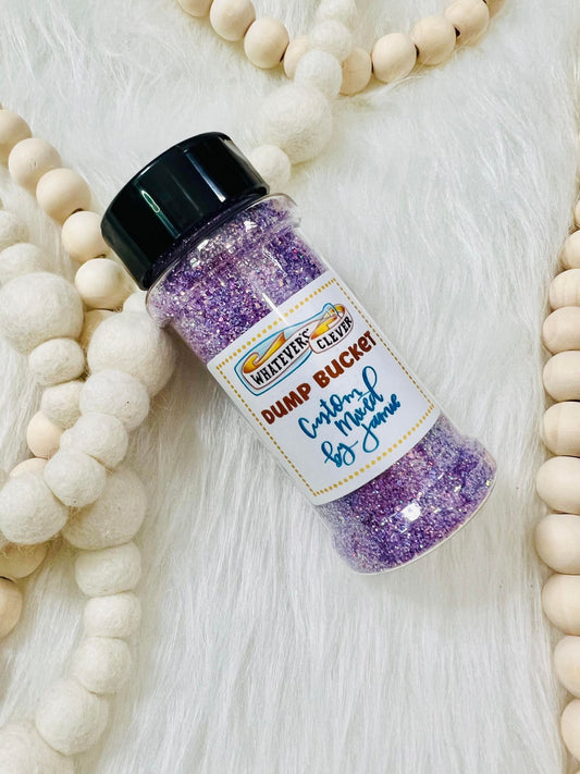 Light Purple - Whatever's Clever Dump Bucket Glitter