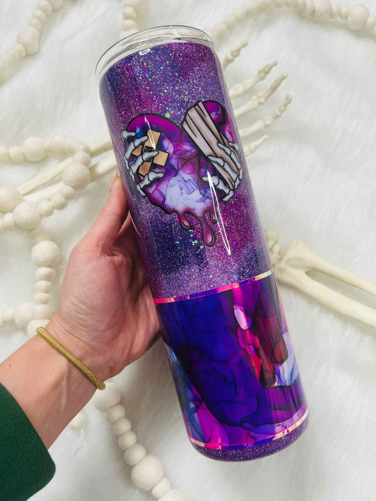 30oz Purple Heart Tumbler