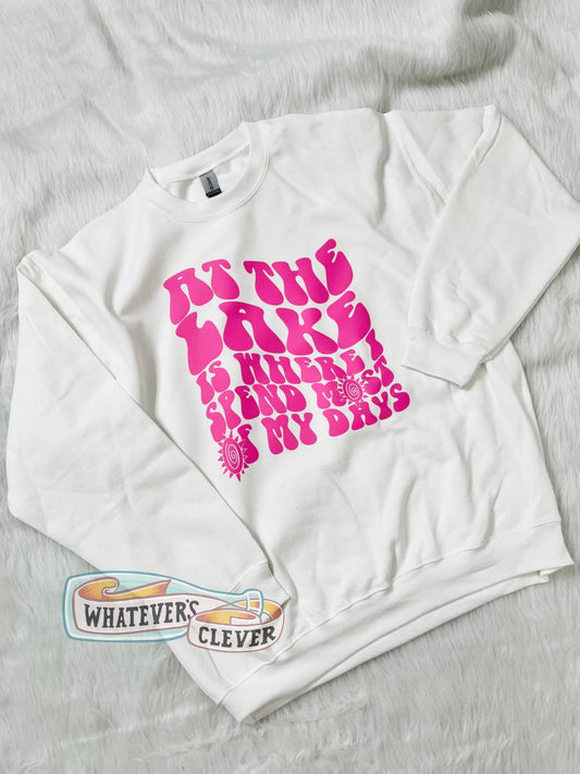 At the Lake Crewneck